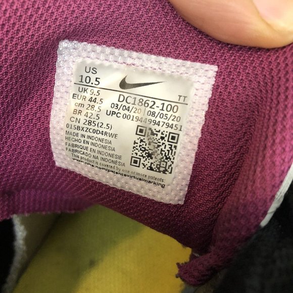 Nike Air Max Retro Catus Flower Multicolor Stripe Sneakers Mens Size 10.5 - Picture 11 of 11